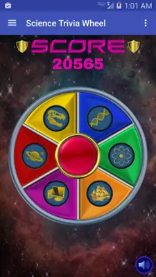 Science Trivia Wheel android App screenshot 6